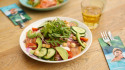 Pokebowl zalm salade